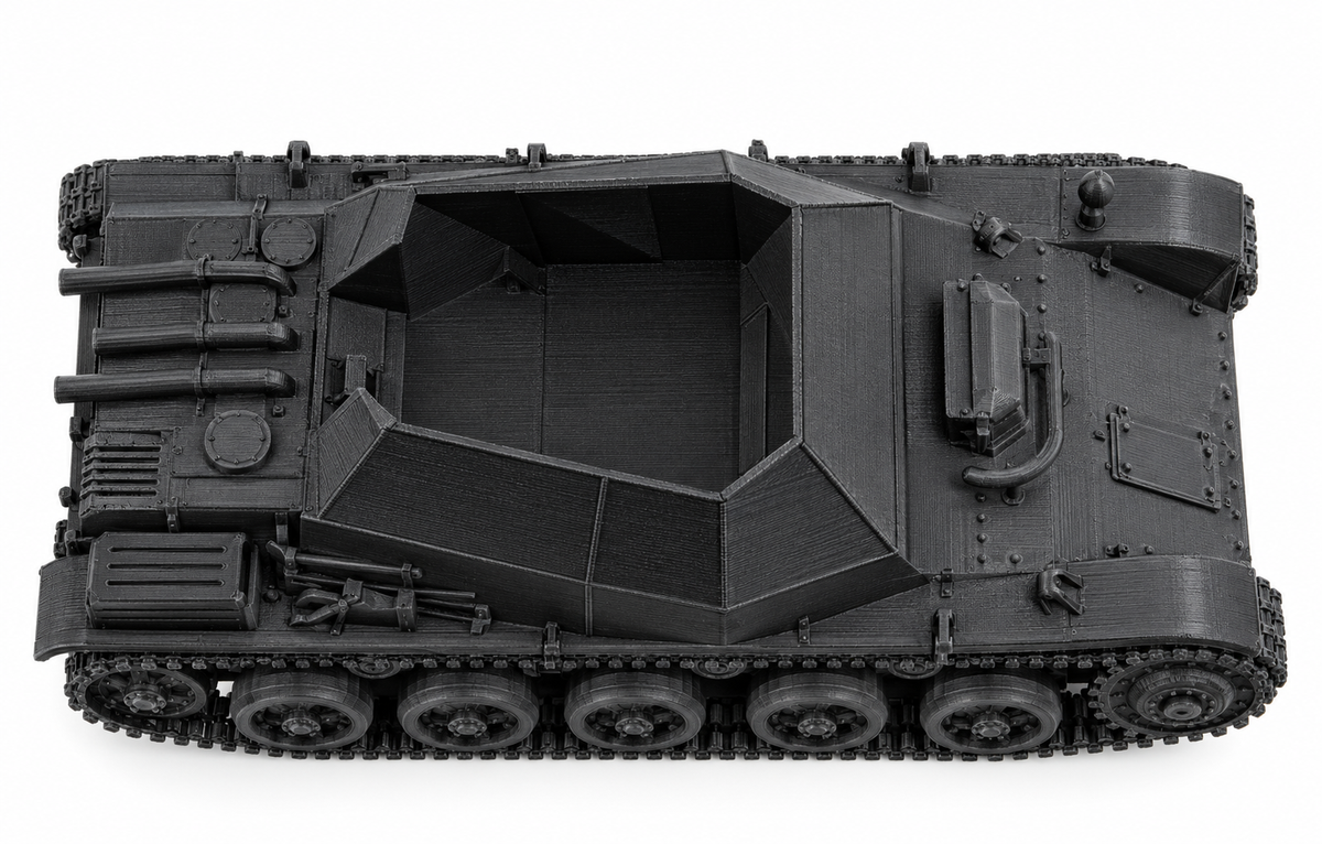 SSMODEL 1/72 1/144 Multi Scale 43M Lehel tank Resin Model Kit TSS0254 — detail view 4