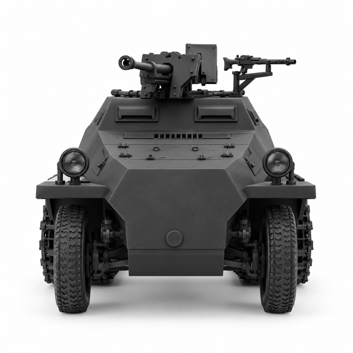 SSMODEL 1/72 1/144 Sd.Kfz.250/11 Schwerer Panzerbuchse41 Resin MODEL KIT TSS0934 — detail view 2