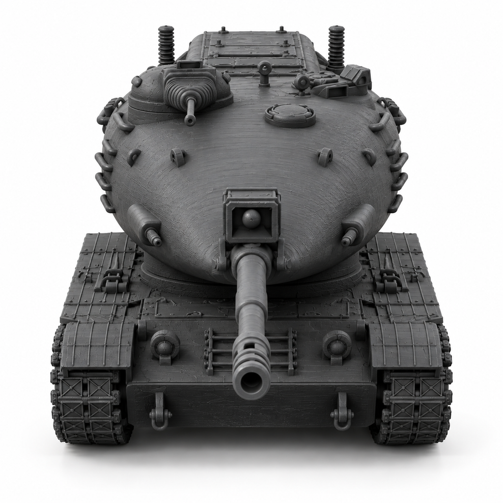 SSMODEL 1/72 1/144 TV-8 Second Stage US Nuclear War Tank MODEL kit TSS0478
