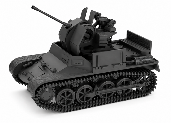 SSMODEL 1/72 1/144 FlakpanzerI 2cm Flak38 PanzerI Ausf.A Resin MODEL KIT TSS1483