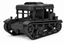 SSMODEL 1/72 1/144 C7P artillery tractor Poland Resin MODEL KIT TSS1463