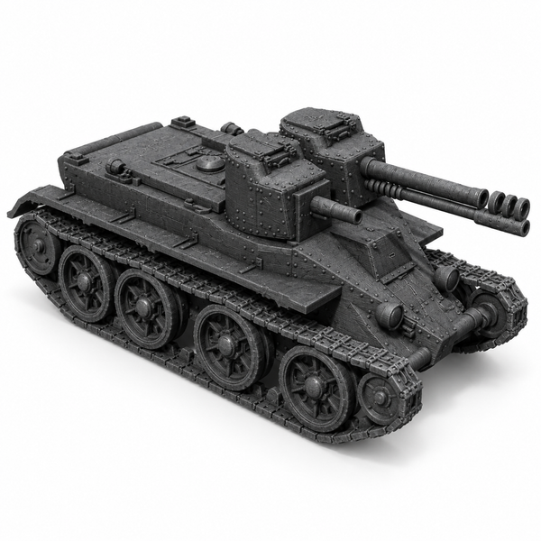 SSMODEL 1/72 1/144 Multi Scale BT-4-76 Soviet Fictional Tank MODEL kit TSS0488