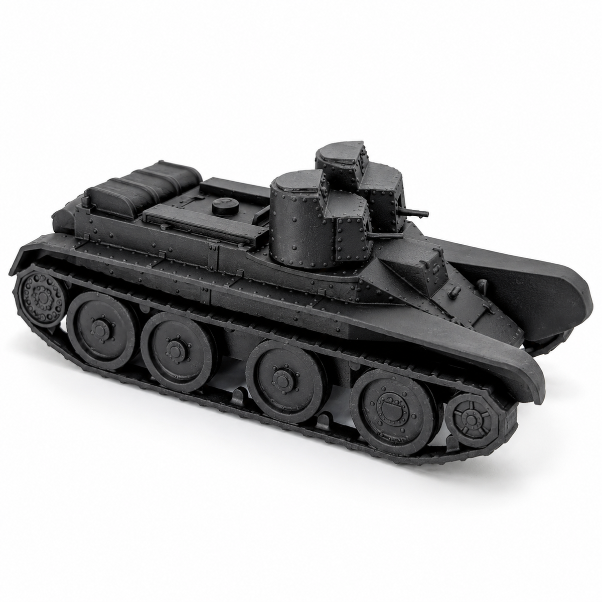 SSMODEL 1/72 1/144 Multi-Scale BT-4 Soviet Light Tank WWII Resin Model TSS1280 — detail view 15