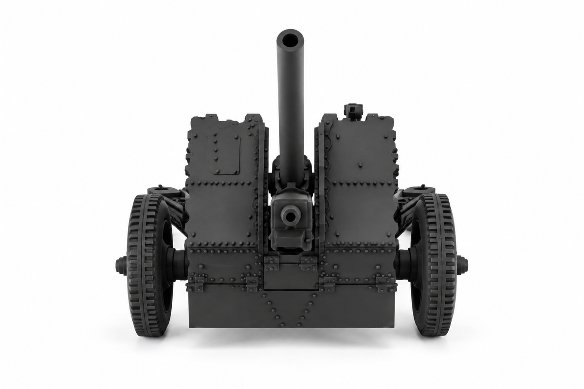 SSMODEL 1/72 1/144 Multi Scale Leichtes Infanteriegeschutz 18 MODEL KIT TSS1504 — detail view 2