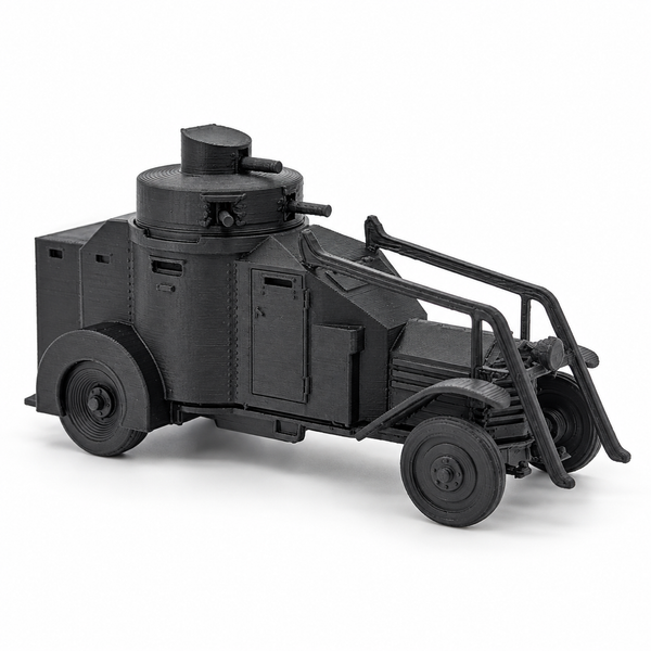 SSMODEL 1/72 1/144 1ZM Armored Car WW1 Spanish Civil War Resin Model Kit TSS1274