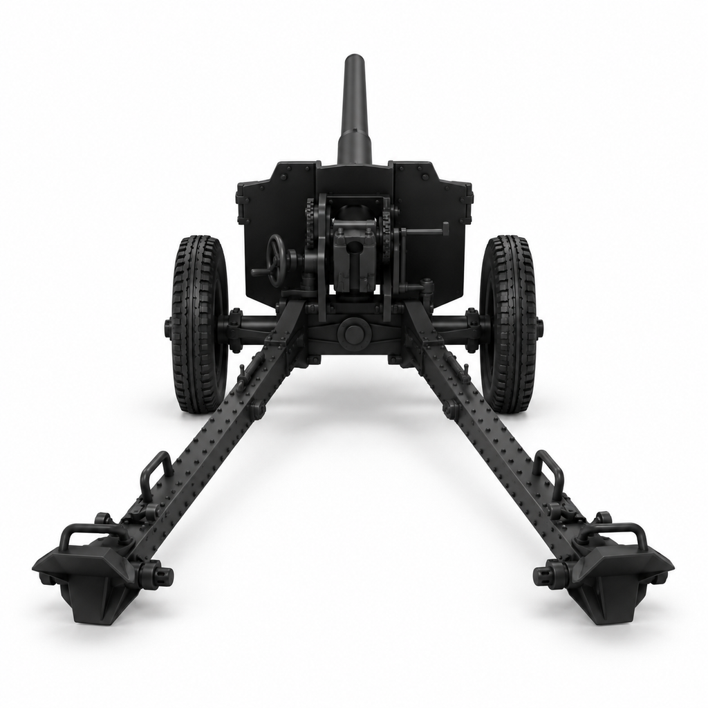 SSMODEL 1/72 1/144 Multi Scale Anti-tank 7.62cm PAK 36 Resin MODEL KIT TSS1410
