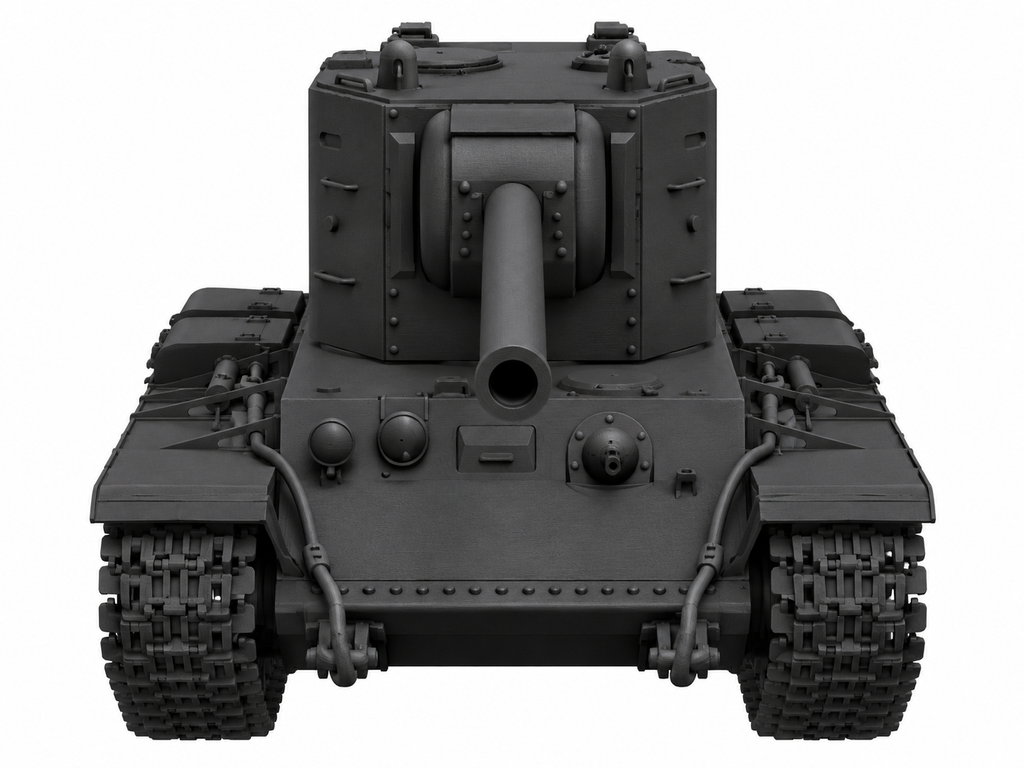 SSMODEL 1/72 1/144 Multi Scale KV-2 ZiS-6 Soviet experimental tank MODEL TSS0138
