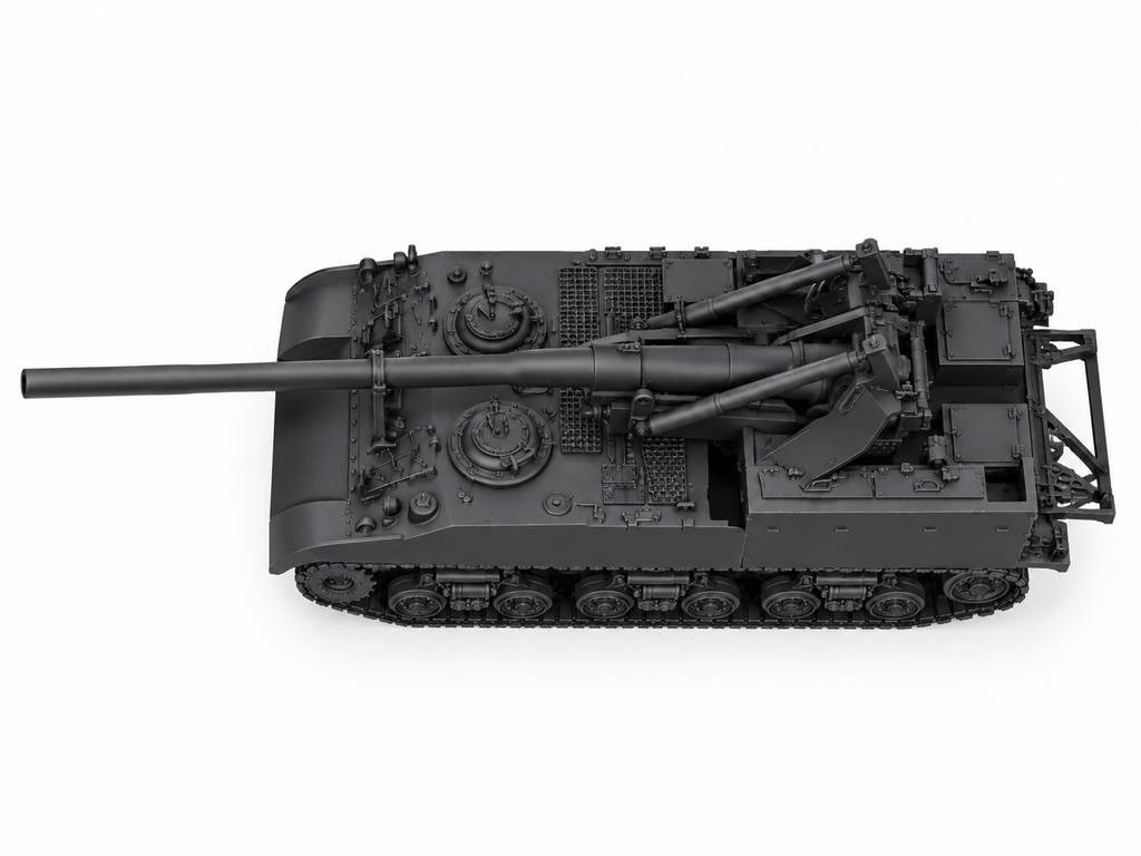 SSMODEL 1/72 1/144 Multi Scale М40 155mm GMC US WW2 Tank MODEL kit TSS0637