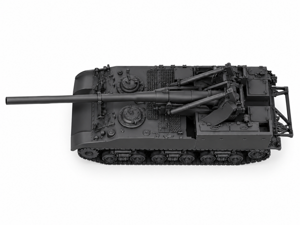 SSMODEL 1/72 1/144 Multi Scale М40 155mm GMC US WW2 Tank MODEL kit TSS0637