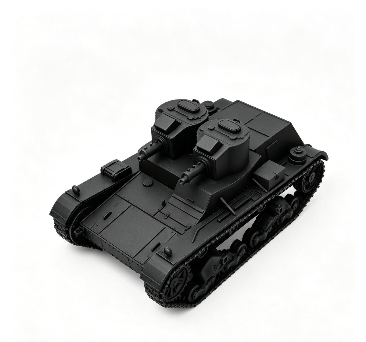 SSMODEL 1/72 1/144 Multi Scale 7TP DW tank Resin MODEL kit TSS0316 — detail view 2