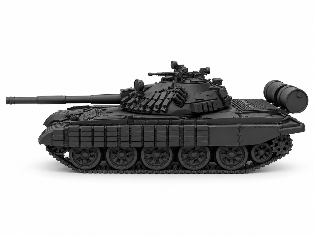 SSMODEL 1/72 1/144 Multi Scale T-55AMV Soviet tank Resin Model Kit TSS0286