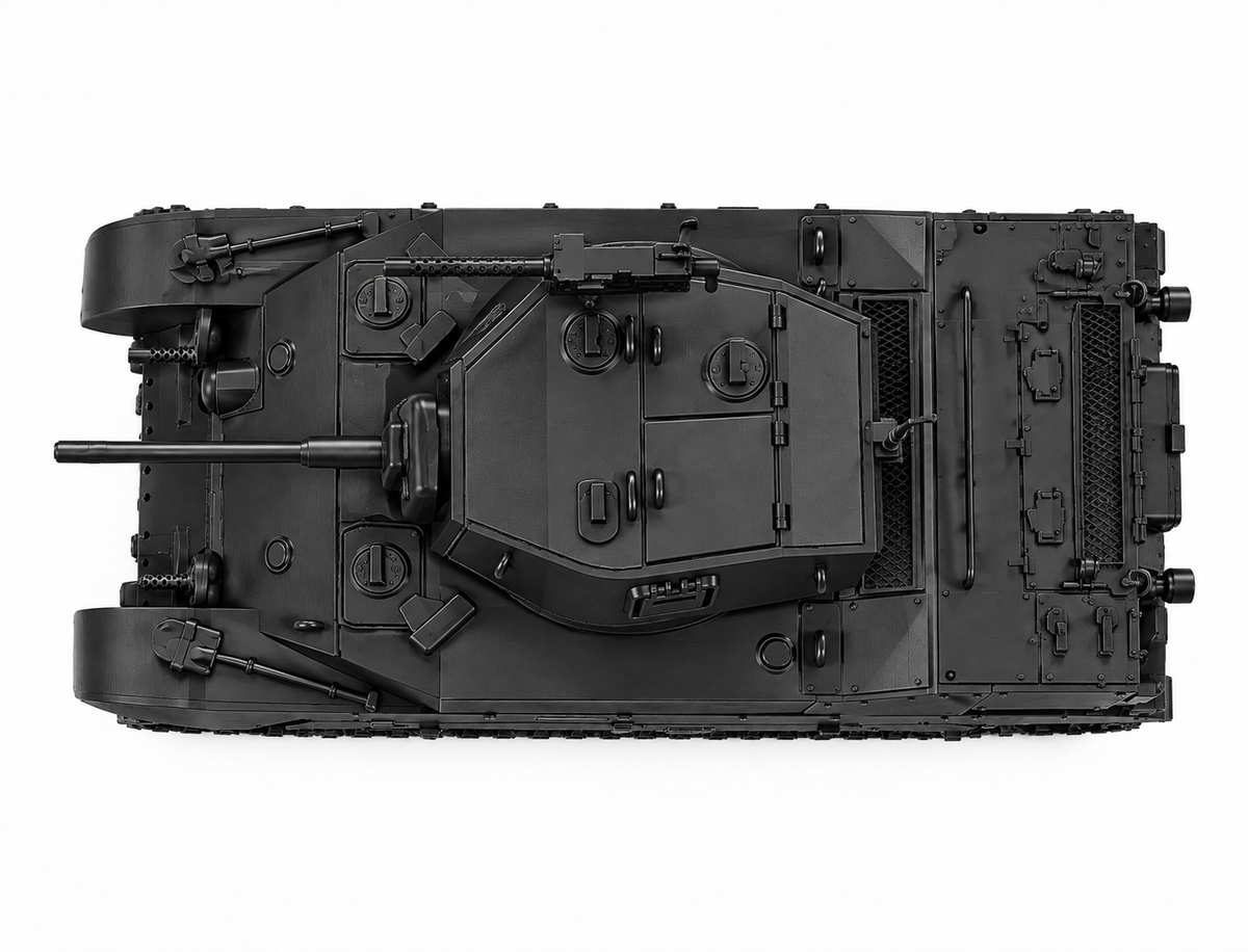 SSMODEL 1/72 1/144 Multi Scale M5А1 Stuart Light Tank US WW2 Tank MODEL TSS1146 — detail view 5