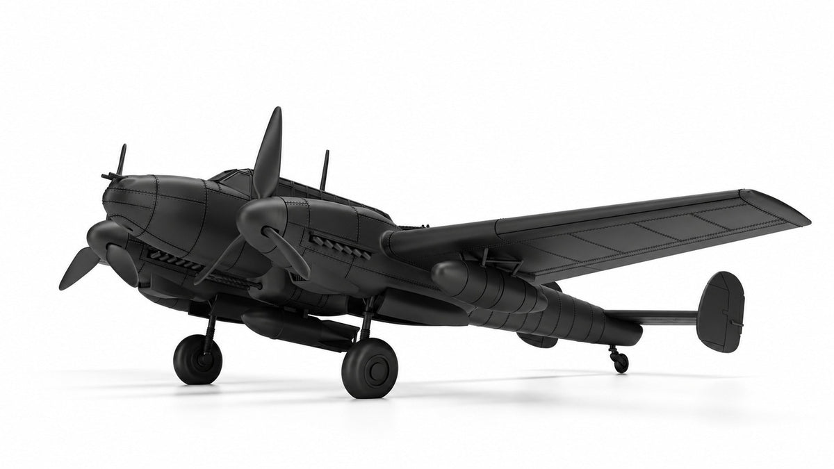 SSMODEL 1/72 Multi Scale Messerschmitt Bf 110 GGermany WW2 MODEL kit RSS0009 — detail view 5