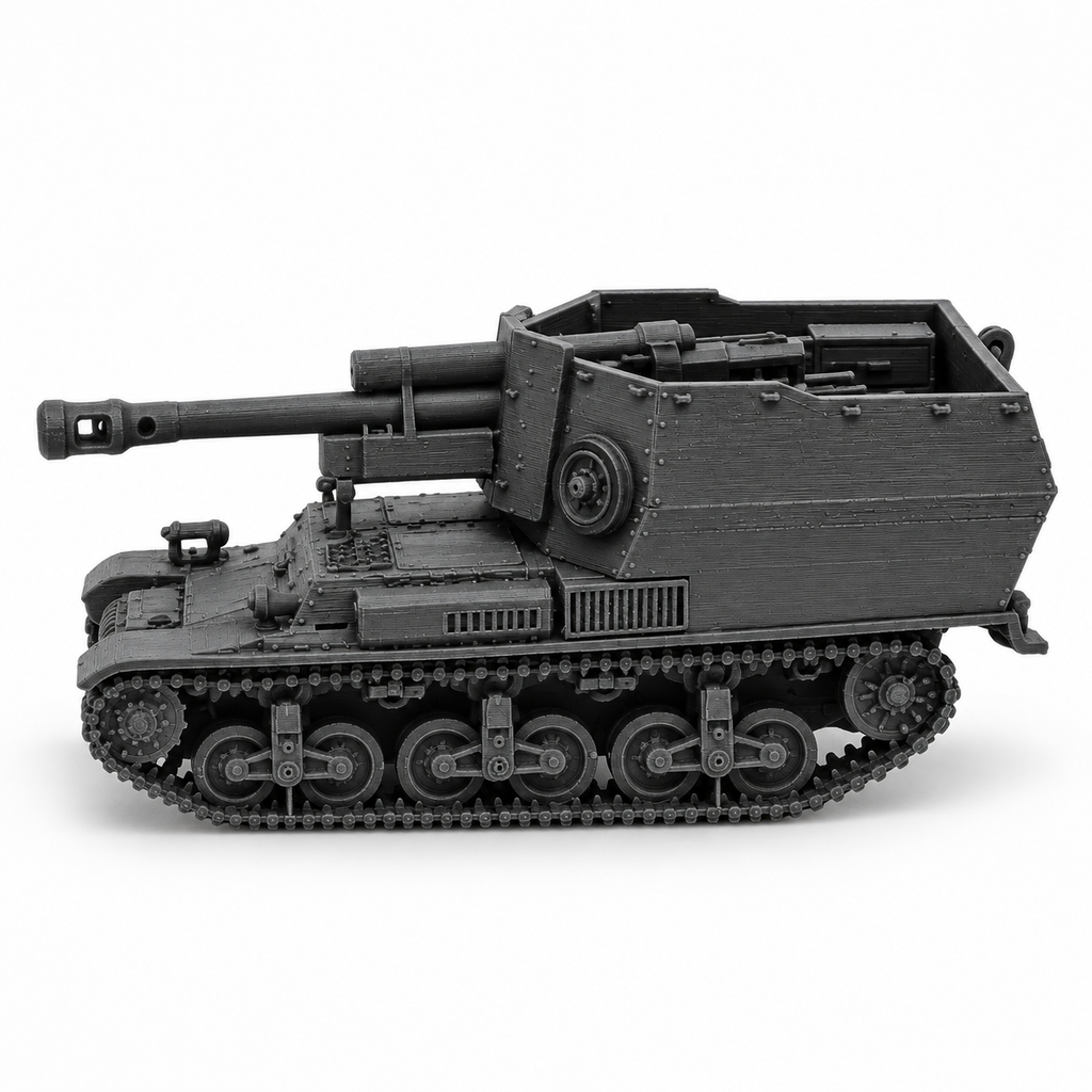 SSMODEL 1/72 1/144 10.5cm leFH18 Lorraine Schlepper Alkett Resin MODEL TSS0737