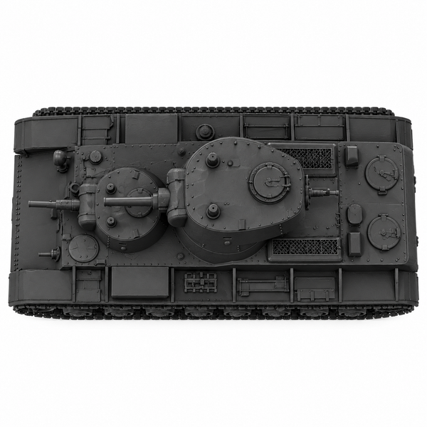 SSMODEL 1/72 1/144 Multi Scale SMK Tank Resin MODEL kit TSS0040