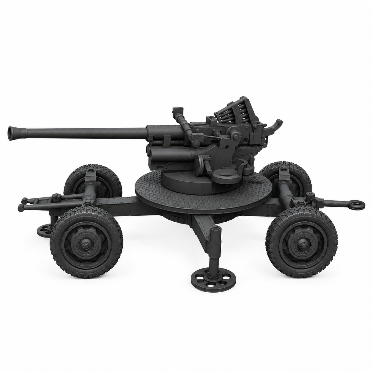 SSMODEL 1/72 1/144 Multi Scale Hungarian Bofors 40mm Resin MODEL KIT TSS0445 — detail view 4