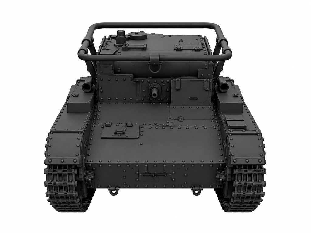 SSMODEL 1/72 1/144 Multi Scale T-26N observation tank Resin Model Kit TSS0073