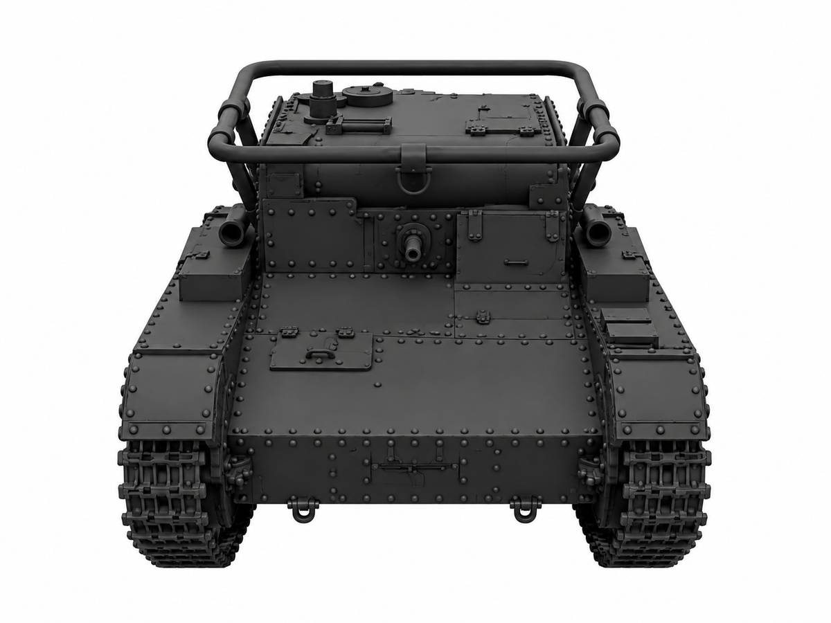 SSMODEL 1/72 1/144 Multi Scale T-26N observation tank Resin Model Kit TSS0073 — scale model kit