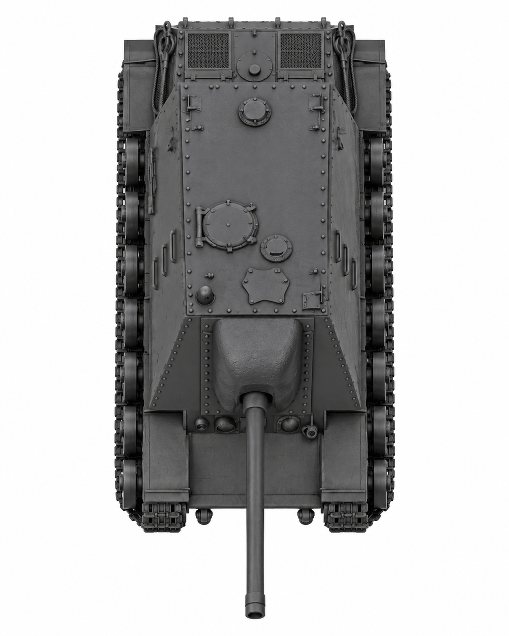 SSMODEL 1/72 1/144 Multi Scale U-19 Soviet experimental tank MODEL kit TSS0114