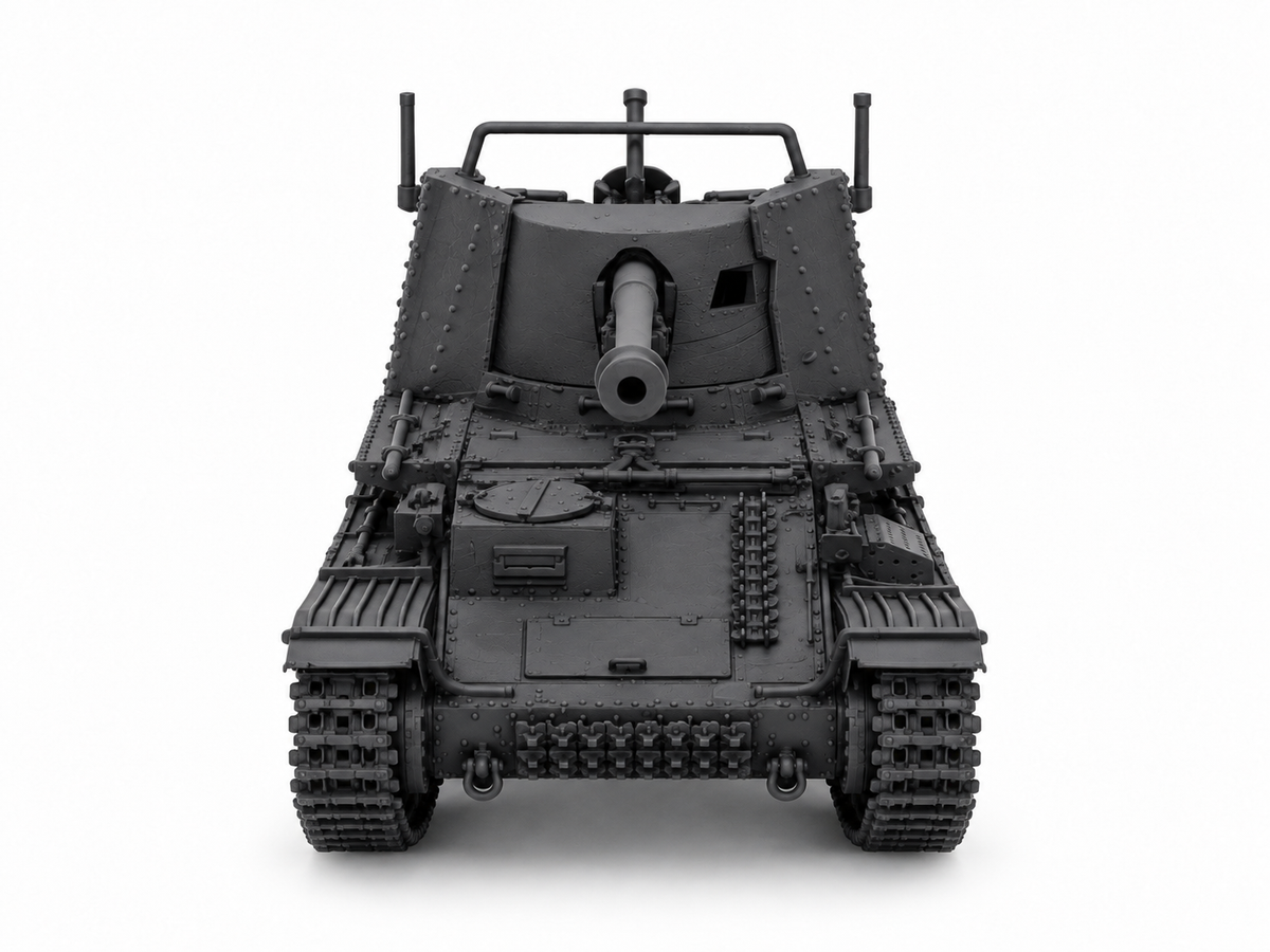 SSMODEL 1/72 1/144 Multi Scale Marder III Ausf.M Sd.Kfz.138 Tank MODEL TSS1309 — detail view 5