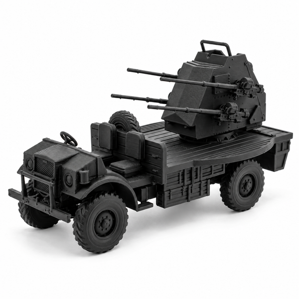 SSMODEL 1/72 1/144 WWII Canadian CMP F60L Quad Polsten AA Model Kit TSS0818