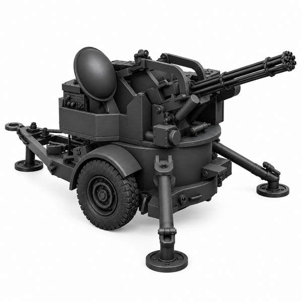 SSMODEL 1/72 1/144 Multi Scale M167 Vulcan Air Defense System VADS Model TSS0429