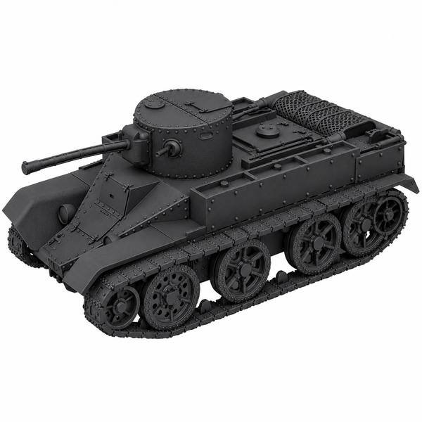 SSMODEL 1/72 1/144 Multi Scale KhBT-2 Soviet flamethrower tank Model Kit TSS0154