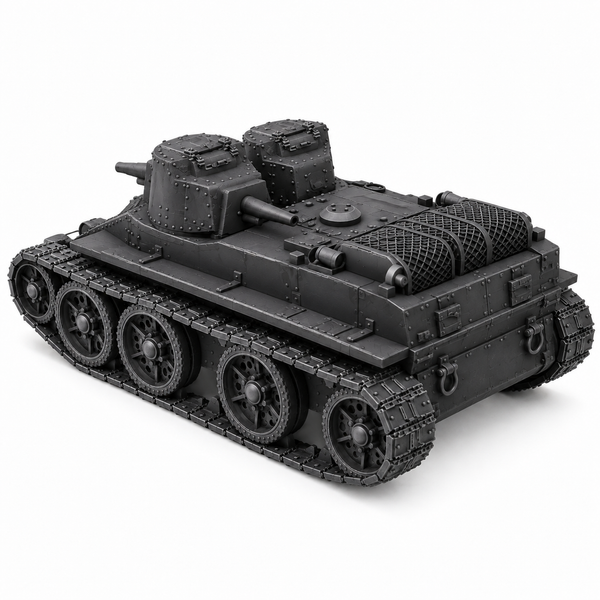 SSMODEL 1/72 1/144 Multi Scale BT4 Soviet fictional light tank Model Kit TSS0160