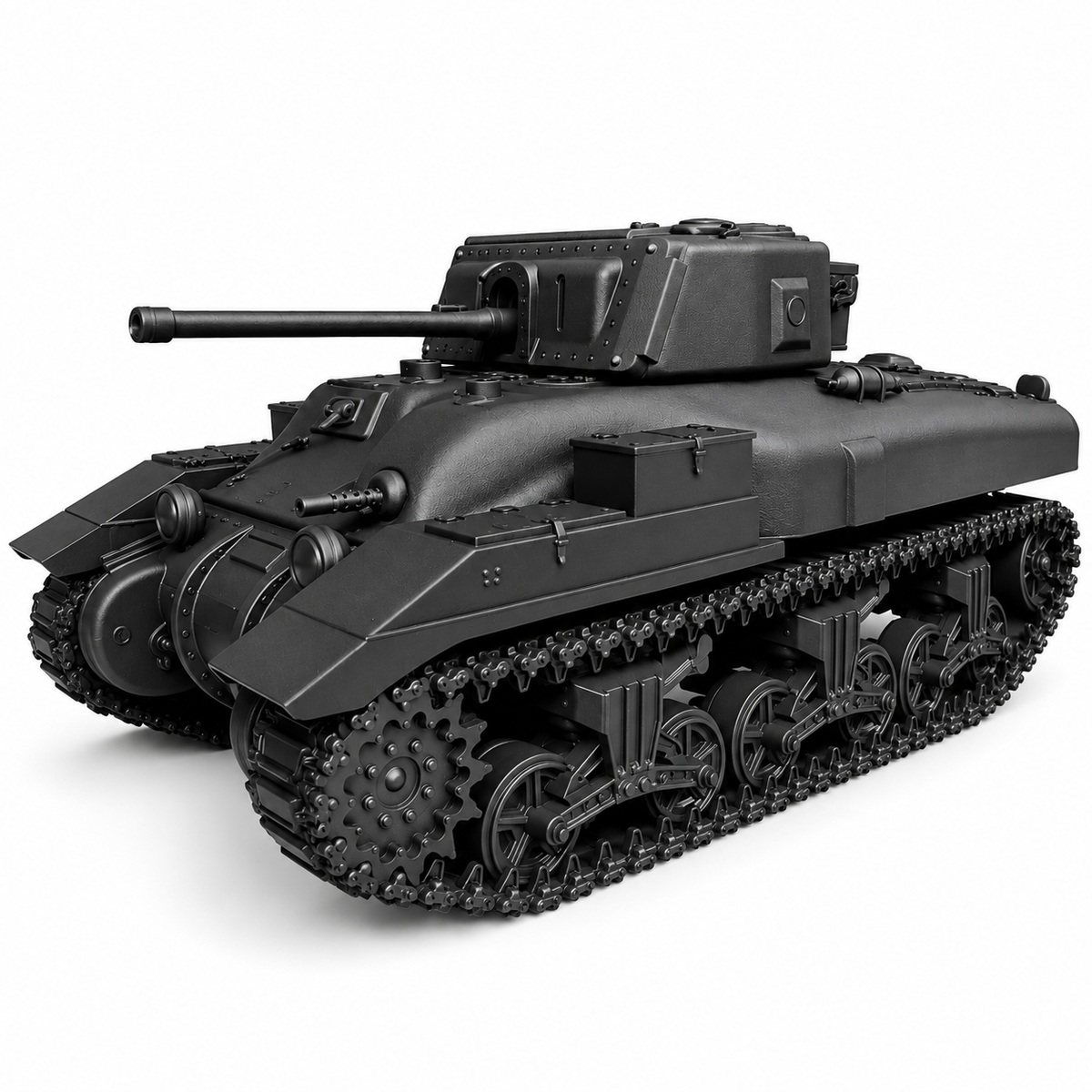 SSMODEL 1/72 1/144 Ram Mk.II late 6pounder Canada Tank Resin Model Kit TSS0918 — detail view 10