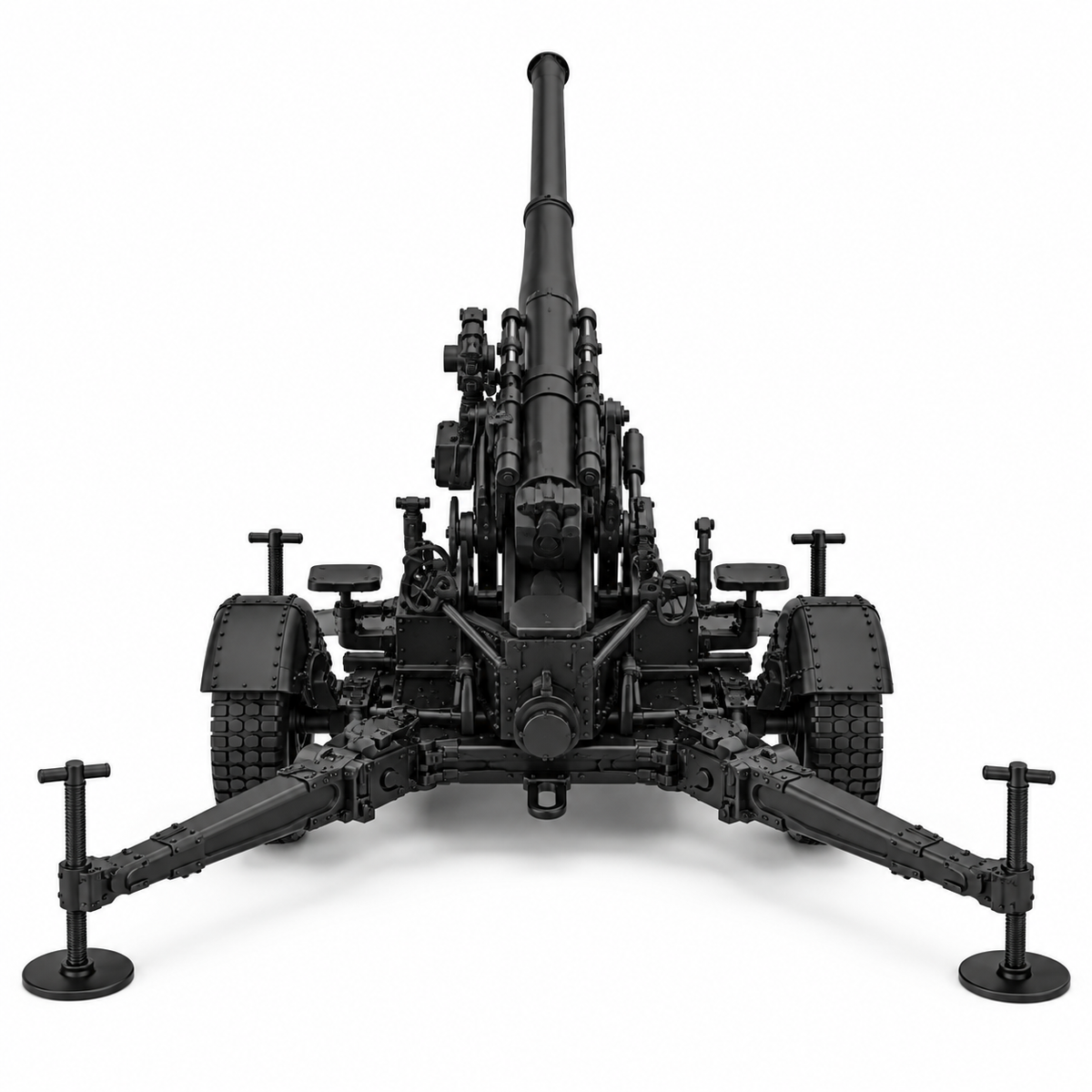 SSMODEL 1/72 1/144 Multi Scale QF 3.7 Inch AA UK Resin MODEL KIT TSS1518 — detail view 3