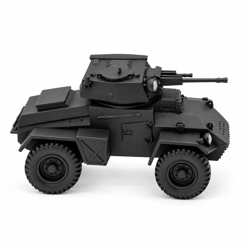 SSMODEL 1/72 1/144 Multi-Scale WWII UK Armoured Car Mk.I Resin Model Kit TSS1254