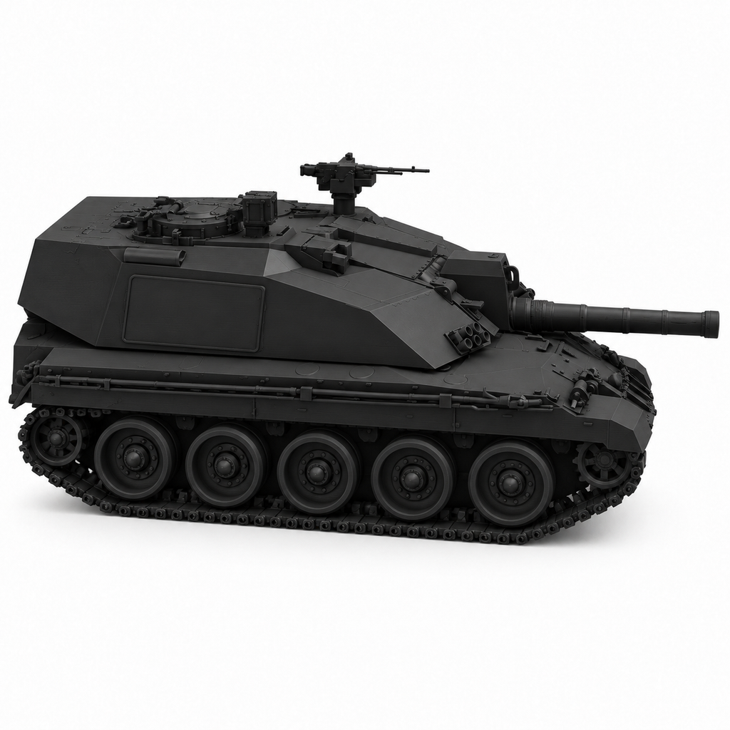 SSMODEL 1/72 1/144 Multi Scale Challenger 2 Tank Resin Model Kit TSS0536