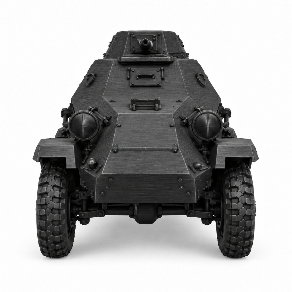 SSMODEL 1/72 1/144 WWII Soviet BA-64B Armored Scout Car Resin Model Kit TSS1041