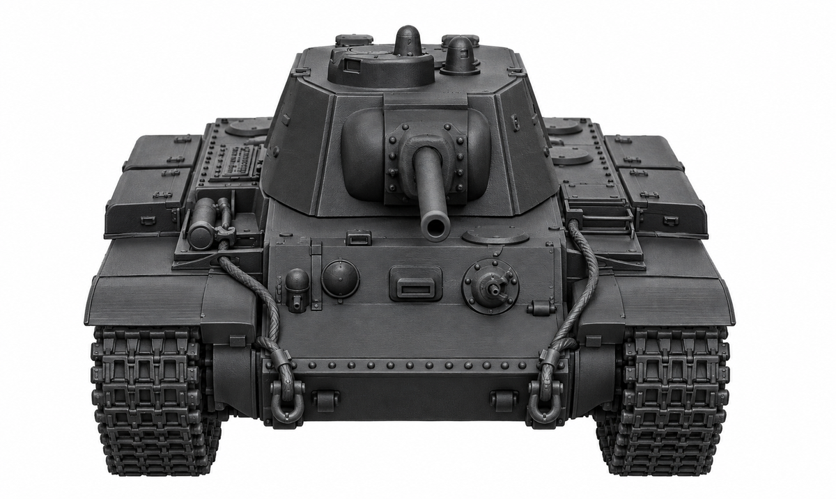 SSMODEL 1/72 1/144 Multi Scale Project 212 Soviet Artillery Tank MODEL TSS0133 — detail view 5