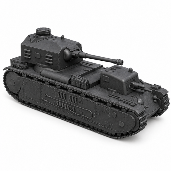 SSMODEL 1/72 1/144 Pz.Kpfw.F2 750(f)German supergeavy tank MODEL kit TSS0477