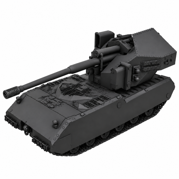 SSMODEL 1/72 1/144 Multi Scale Waffentrager auf Maus Tank MODEL kit TSS0347