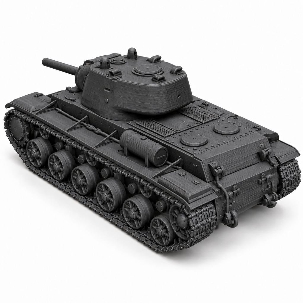 SSMODEL 1/72 1/144 Multi Scale KV-8 Soviet Flamethrower Tank MODEL kit TSS0123