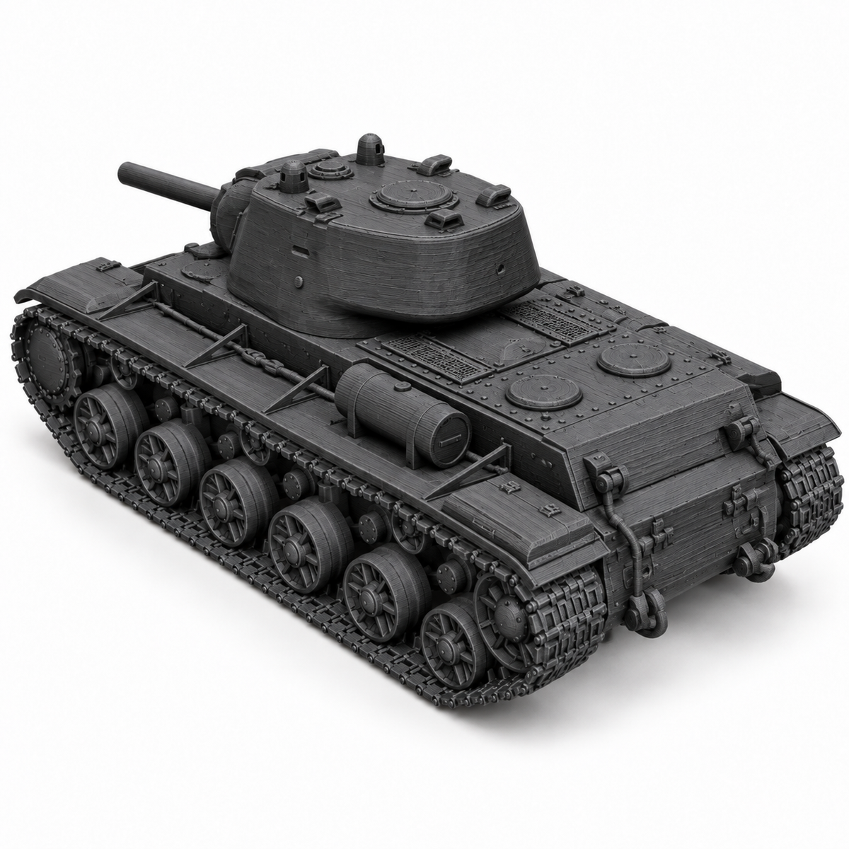 SSMODEL 1/72 1/144 Multi Scale KV-8 Soviet Flamethrower Tank MODEL kit TSS0123 — detail view 5
