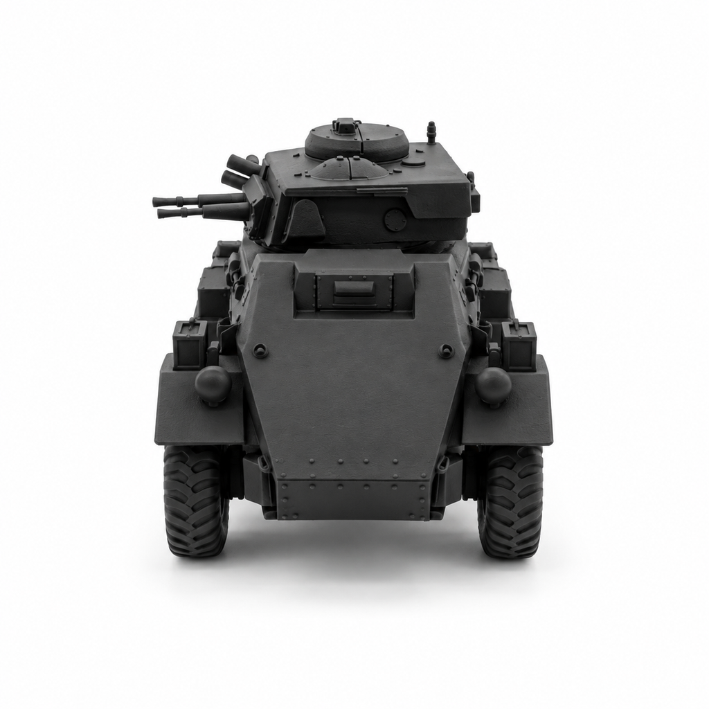 SSMODEL 1/72 1/144 Multi-Scale WWII British Armored Car Mk.II Model Kit TSS1256