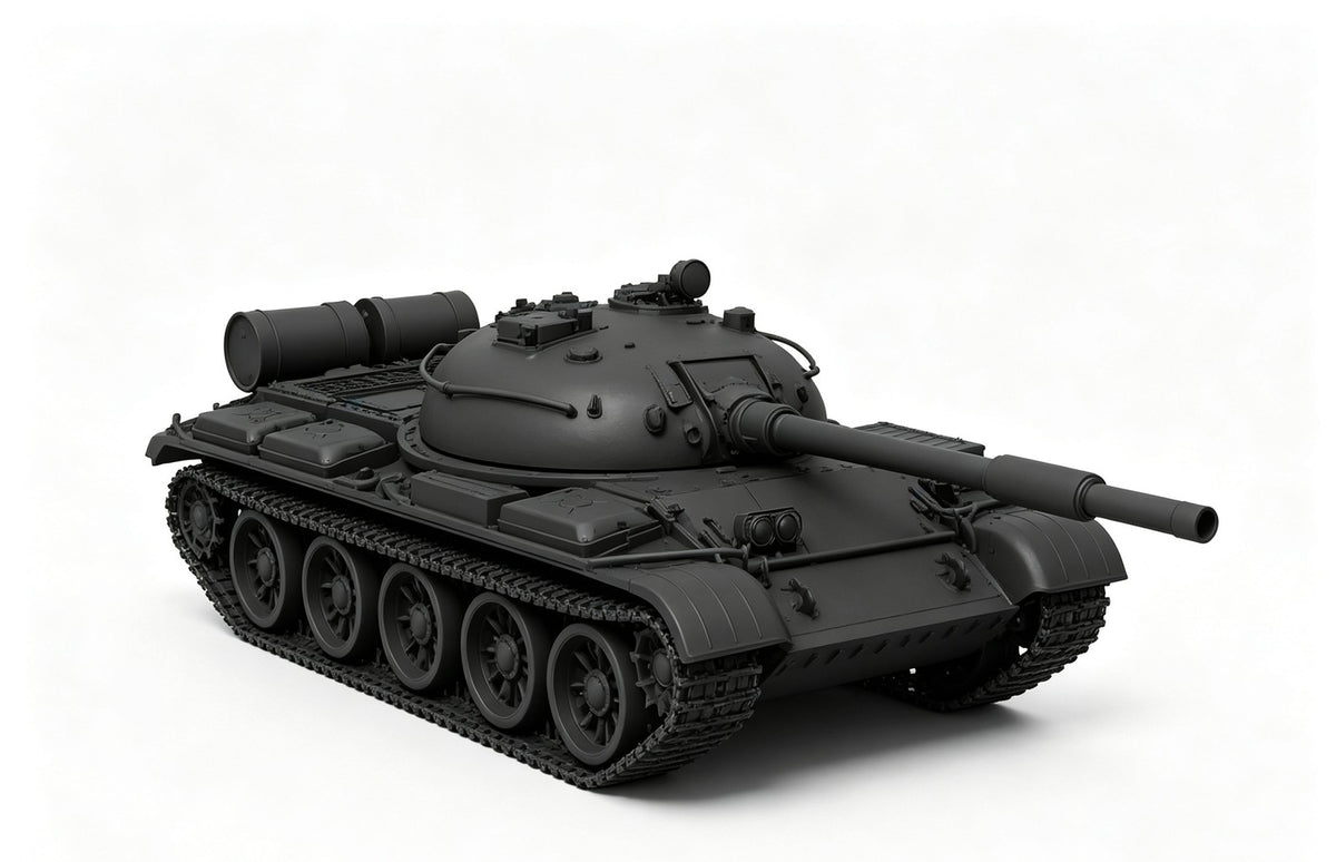 SSMODEL 1/72 1/144 Multi Scale T-62 tank Resin Model Kit TSS0417 — detail view 2