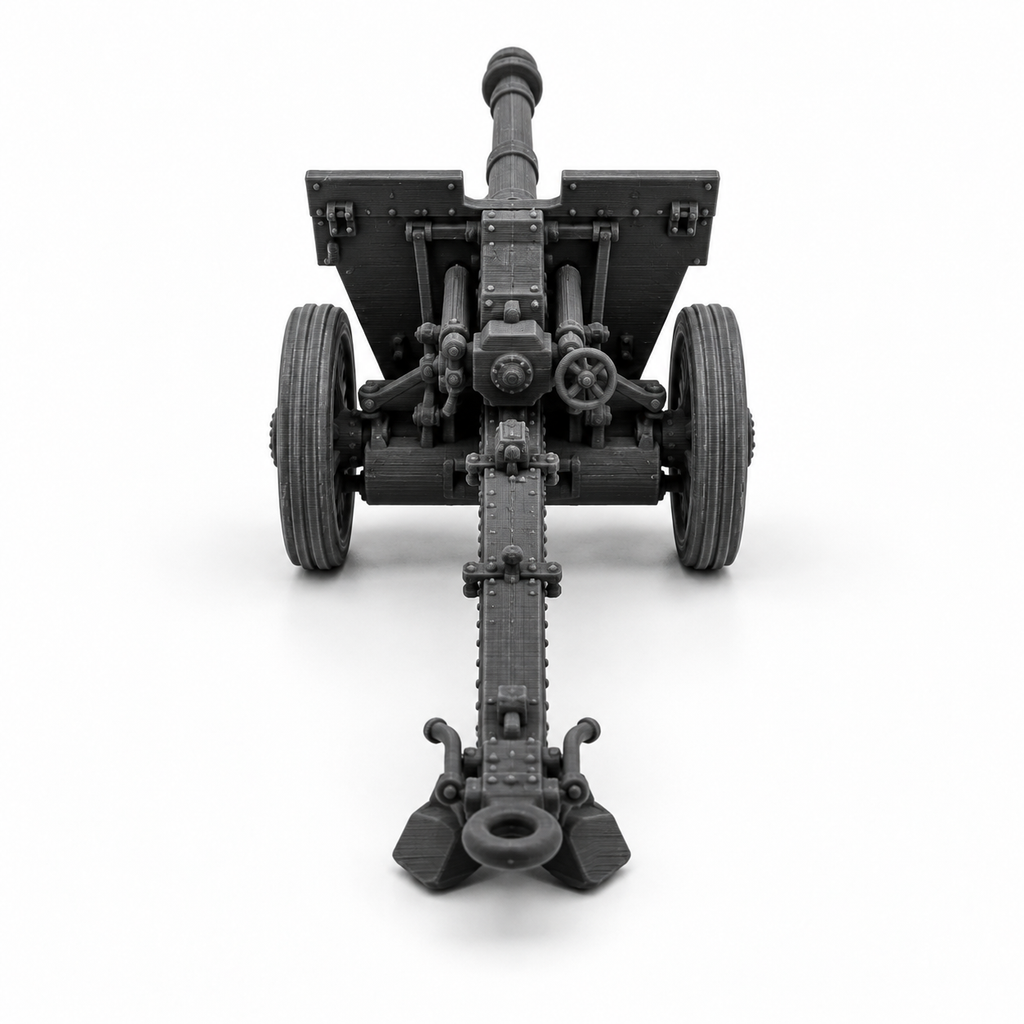 SSMODEL 1/72 1/144 10.5cm Haubits m40 howitzer Sweden Tank Resin Model TSS0735