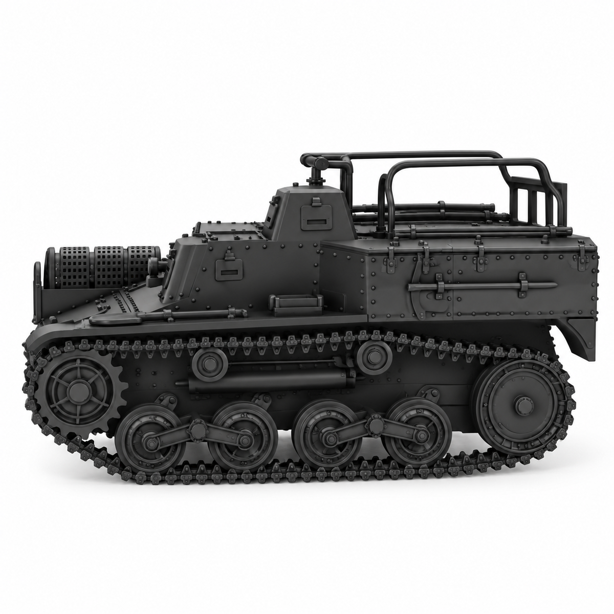 SSMODEL 1/72 1/144 Type 100 Te-Re observation tankette Tank Resin MODEL TSS1545 — detail view 5