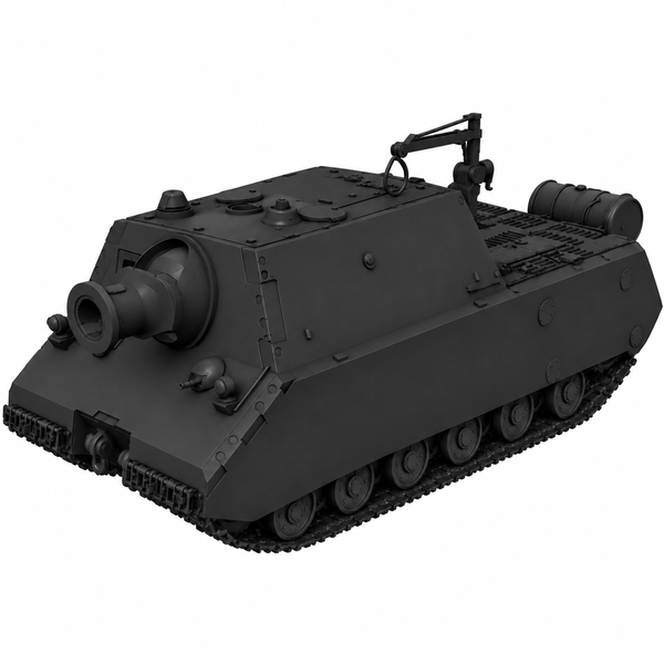 SSMODEL 1/72 1/144 Multi Scale Sturmmaus Tank Resin MODEL kit TSS0349