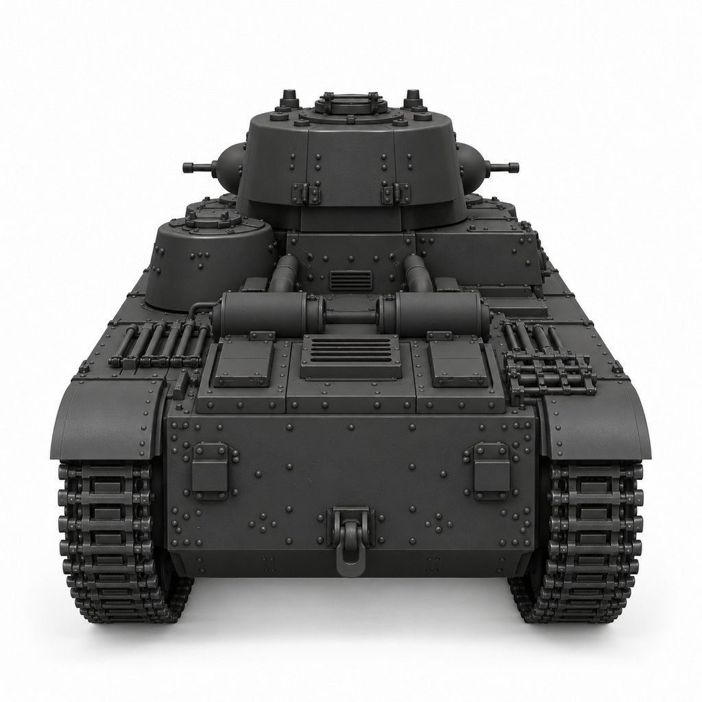 SSMODEL 1/72 1/144 Multi Scale T-35 mod Tank Resin MODEL kit TSS0043