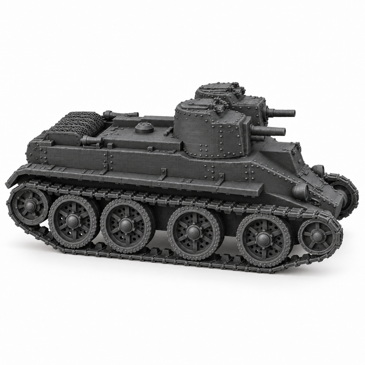 SSMODEL1/72 1/144 Multi Scale  BT-4 Soviet fictional light tank MODEL TSS0489 — detail view 5