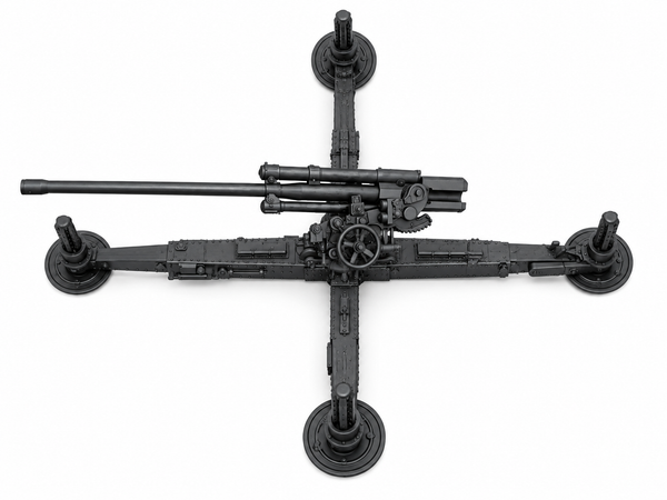 SSMODEL 1/72 1/144 Multi Scale Bofors 75mm Model 1929 Resin MODEL KIT TSS1469