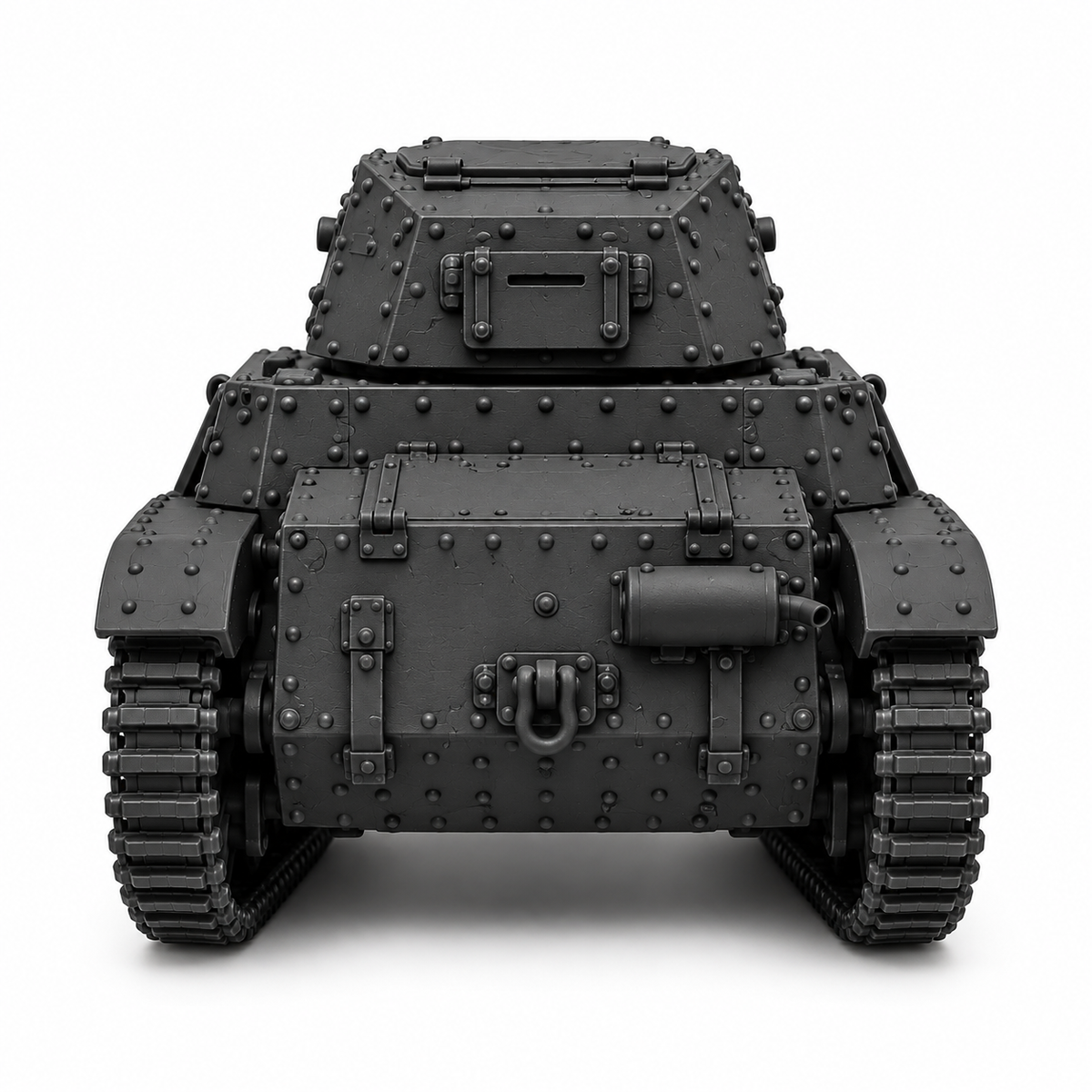 SSMODEL 1/72 1/144 Renault AMR-33 Renault VM France Tank Resin Model Kit TSS0920 — detail view 3