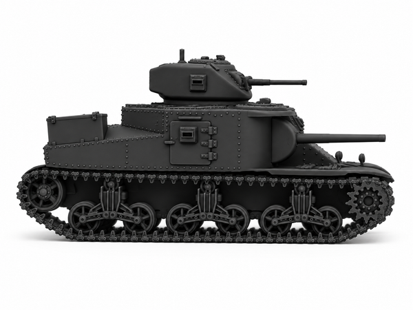 SSMODEL 1/72 1/144 Multi Scale M3 Grant Medium Tank UK WW2 Tank MODEL TSS1302
