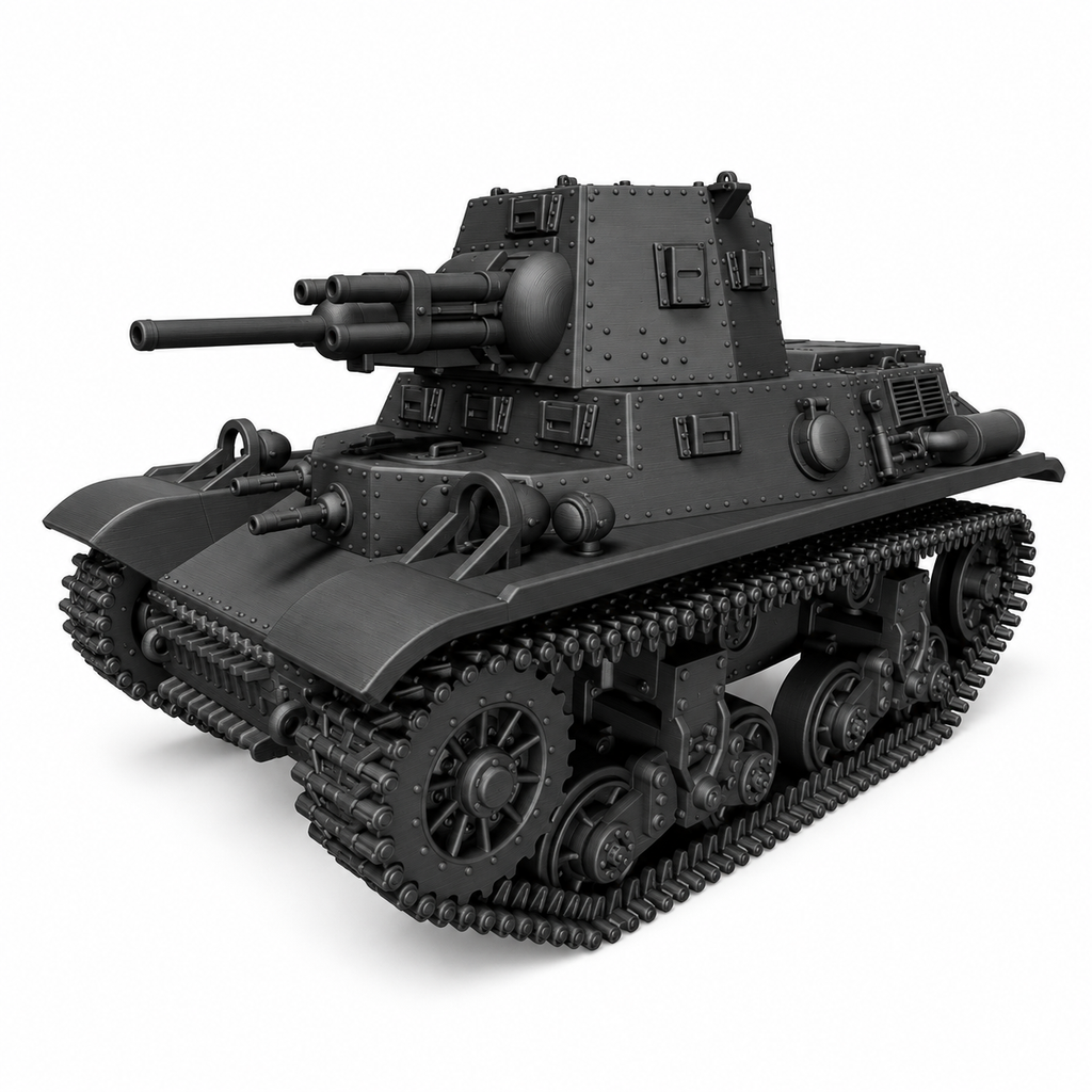 SSMODEL 1/72 1/144 WW2 Marmon Herrington CTMS-ITB1 KNIL Tank Resin Model TSS0891
