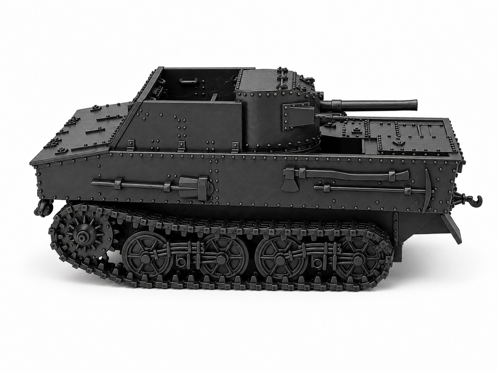 SSMODEL 1/72 1/144 Multi Scale hunter T13 B2 Tank MODEL kit TSS1378